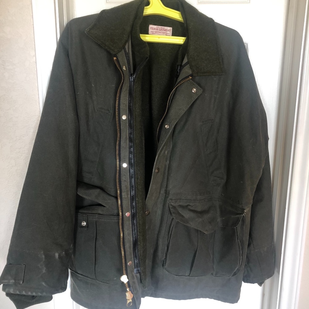 Filson Tin Cloth Field Jacket with Liner XL